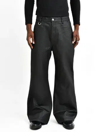 ASAPMODE Stacked Oil Coating Pants
