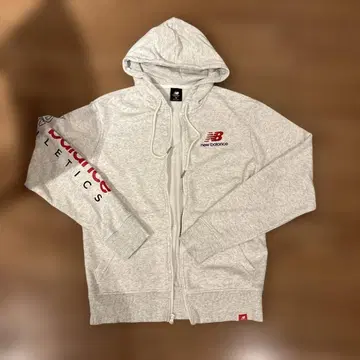뉴발란스 그레이 집업 후드티 XS