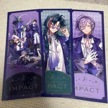 니지산지 태양조 월조 IMPACT 티켓풍 카드 3SKM