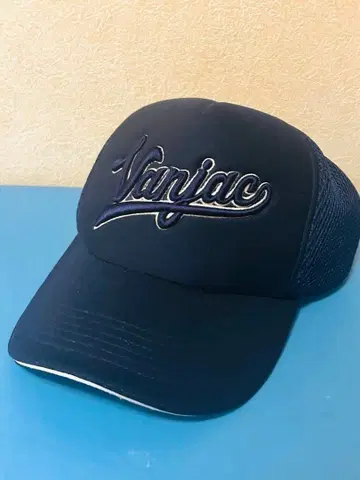 VAN JACKET 메쉬 캡 네이비