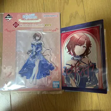 제일복권 아이돌마스터 샤이니 컬러즈 히구치 마도카 아크릴 스탠드 초대장