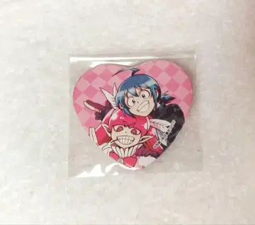 마계의 왕자 하트형 캔뱃지