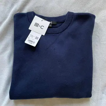 UNIQLO C 유니클로 씨 스무스 코튼 크루넥 스웨터 L 사이즈