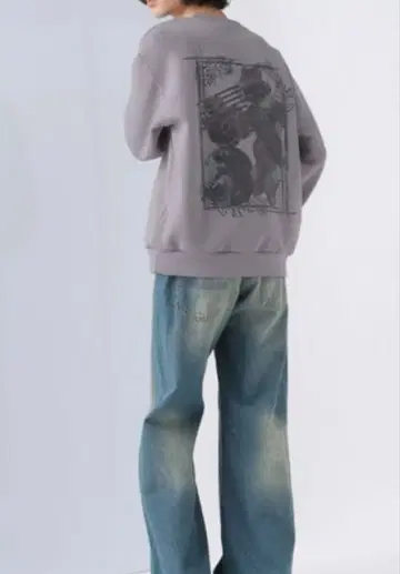 HARE 퍼플 그레이 상의