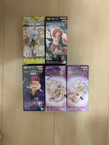 원피스 피규어 세트 5체