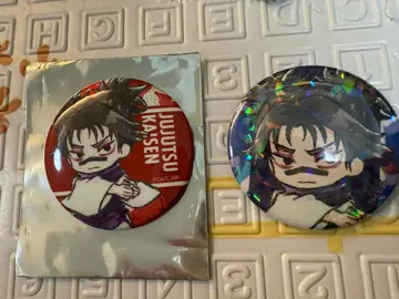 주술회전 쵸소우 캔뱃지 점프 페스타 eeo 레어 노멀 2장 세트