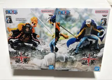 원피스 전광절경 검은 수염 & 로 피규어 2체 세트