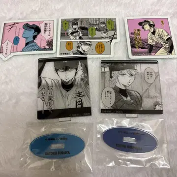 다이아몬드 A 스티커 아크릴 스탠드