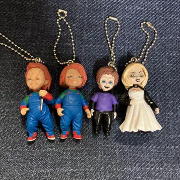 처키 가챠 피규어 키체인