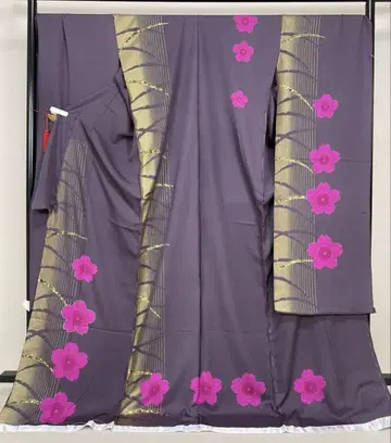 후리소데 가리에바(미재단) 순수 실크