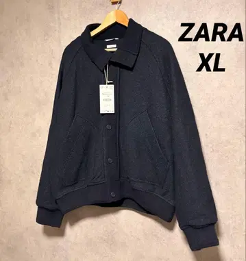 zara 자라 리브 옷깃 절개 자켓 XL