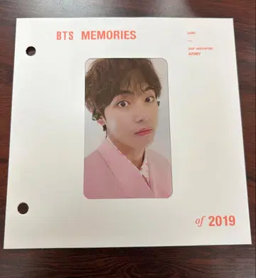 [공식] BTS MEMORIES 2019 랜덤 트레이딩 카드 V 태태