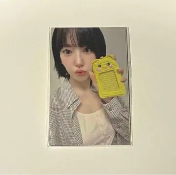 LE SSERAFIM 루세라 홍피피kkurochet 트레이딩 카드