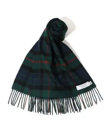 TOMORROWLAND 램스울 체크 스톨