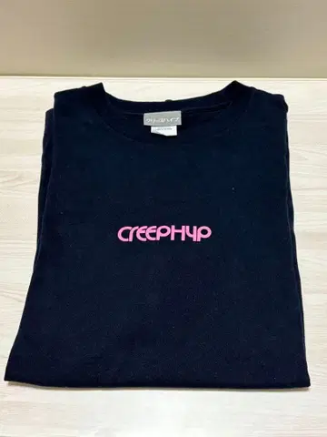 크리프하이프 굿즈 T셔츠 태객 L사이즈