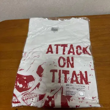 미사용 새상품 진격의 거인 T셔츠 L사이즈 후쿠야