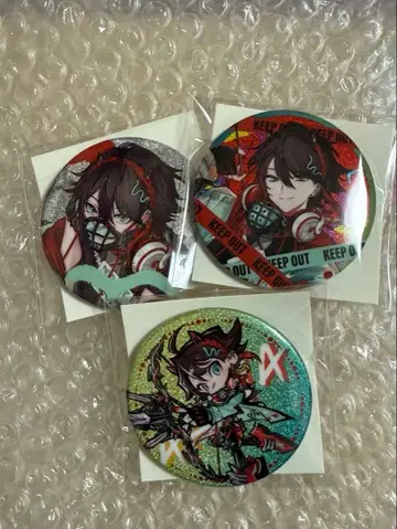 모드 시리즈 사에구사 아키나 캔뱃지 2개