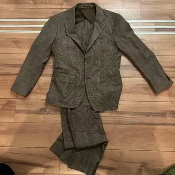 EDIFICE 체크 무늬 셋업