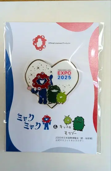 미야쿠미야쿠 모리조 키콜로 핀 배지 총 5점 EXPO 2025 만국박람회