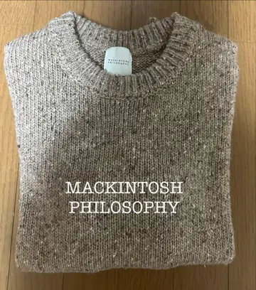 매킨토시 필로소피 네프 니트 풀오버