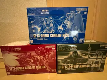 HG 건담 맥스터, 로즈, 만다라 새상품 미조립품