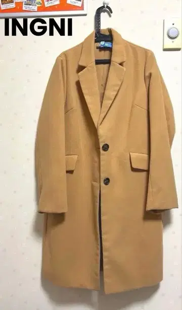 [새상품급] 여성용 롱 코트 체스터 코트