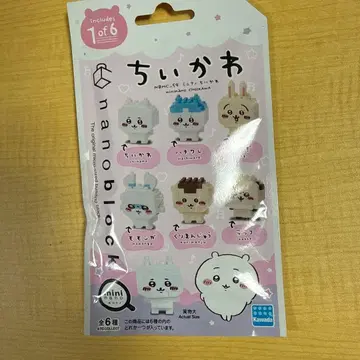 치이카와 nanoblock 미니 피규어 4개 세트