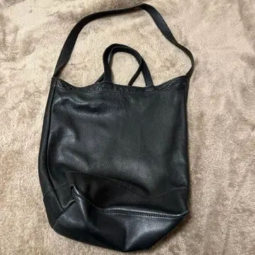 BEAMS BOY 가죽 토트백