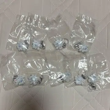 산리오 메지루시 액세서리 포근포근 스노우 시나몬 롤 9개 세트