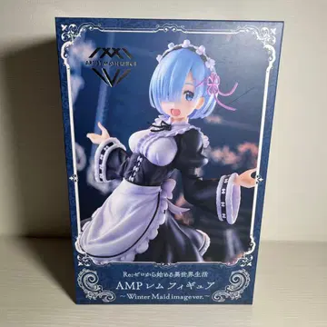 AMP 렘 피규어 윈터 메이드 리제로