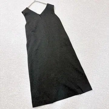 알파 큐빅 오버롤 스커트 차콜 그레이 M 사이즈