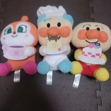 호빵맨 잼 아저씨 짤랑이 코로후와 카페 봉제 인형