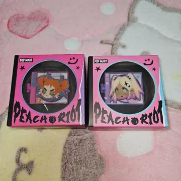 POPMART Lil Peach Riot Loading 핑 2개 세트