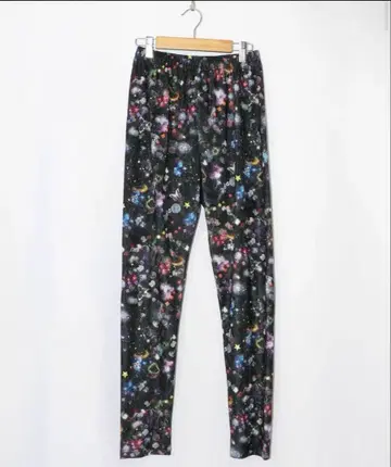 스칼라 3가지 패턴 크러쉬 벨로아 레깅스