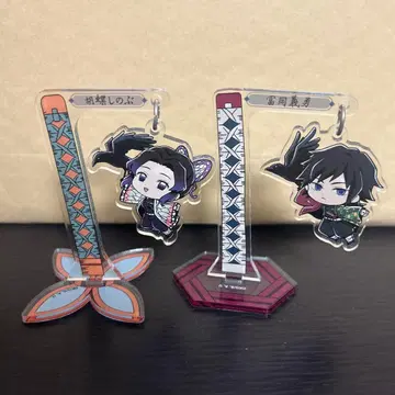 귀멸의 칼날 토미오카 기유와 코쵸우 시노부 흔들흔들 아크릴 스탠드