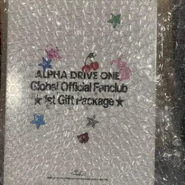 [ 미개봉 ] ALPHA DRIVE ONE 특전 세트