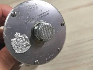 ABU GARCIA 아부 앰버서더 5500C 빈티지 낚시릴 은색