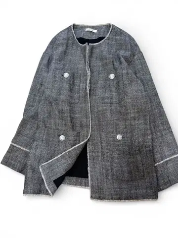 노카라 자켓 그레이 사이즈 62