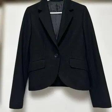 언타이틀 블랙 테일러드 자켓 울 100% 사이즈 M