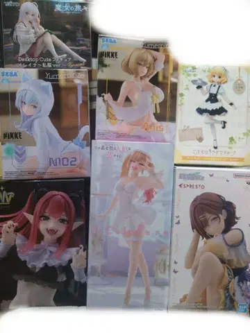 피규어 묶음 판매 7체 세트