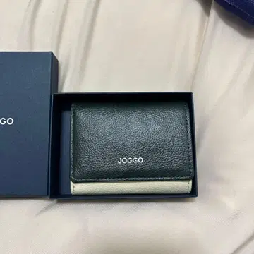 JOGGO 3단 폴더형 지갑 다크 그린