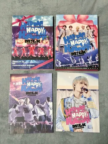 M!LK HAPPY! HAPPY! HAPPY! Blu-ray 초회 한정판