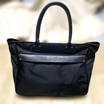 [ 새상품급 ] 페리지 토트백 블랙 나일론&가죽