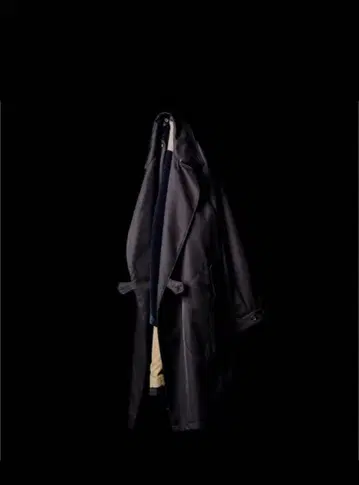 MAATEE&SONS 24AW OVER COAT BLACK/NAVY