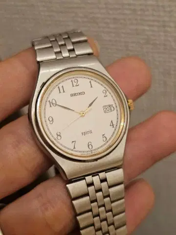 SEIKO 세이코 5P32-6B30 Spirit 골드 베젤