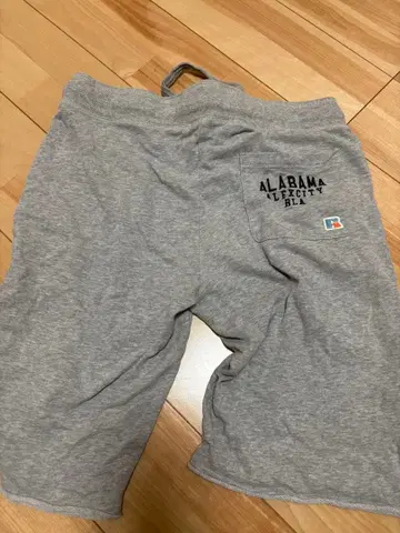 ALABAMA CITY 프린트 그레이 숏팬츠