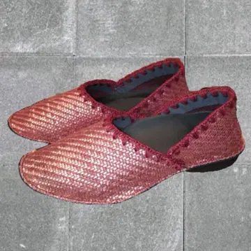 빨간색 뜨개질 레게타카누