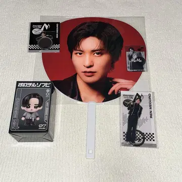 [ 새상품/미사용 ] SnowMan ON 굿즈 메구로 렌 5종 세트