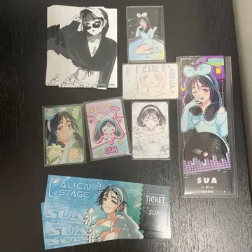 에이리언 스테이지 수아 트레이딩 카드 티켓