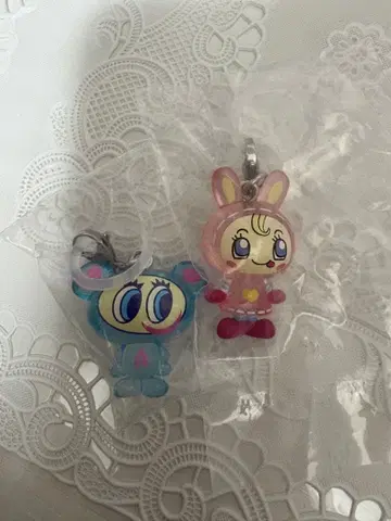 아크릴 캐릭터 키링 2개 세트